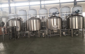 1000L steam 4 vessles brewhouse mash tun+lauter tank+kettle tank+ whirlpool tank