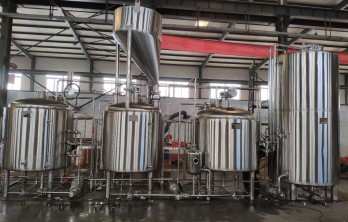 10BBL 3Vessels Brewhouse with Hot water tank for brewery project